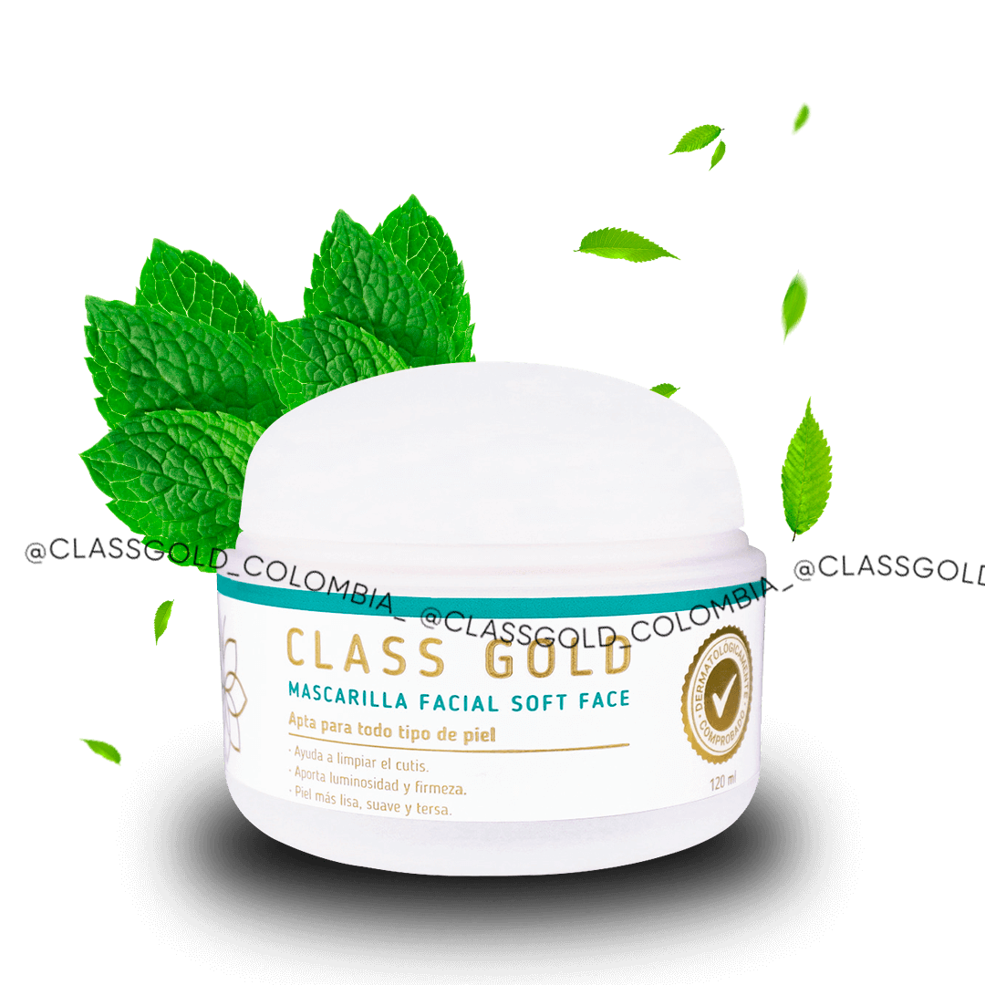 Mascarilla facial soft face apta para todo tipo de piel